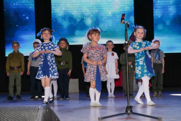 Районный фестиваль детско-юношеского творчества "Аленький цветочек- 2021" коллектив "Музыкальная радуга"